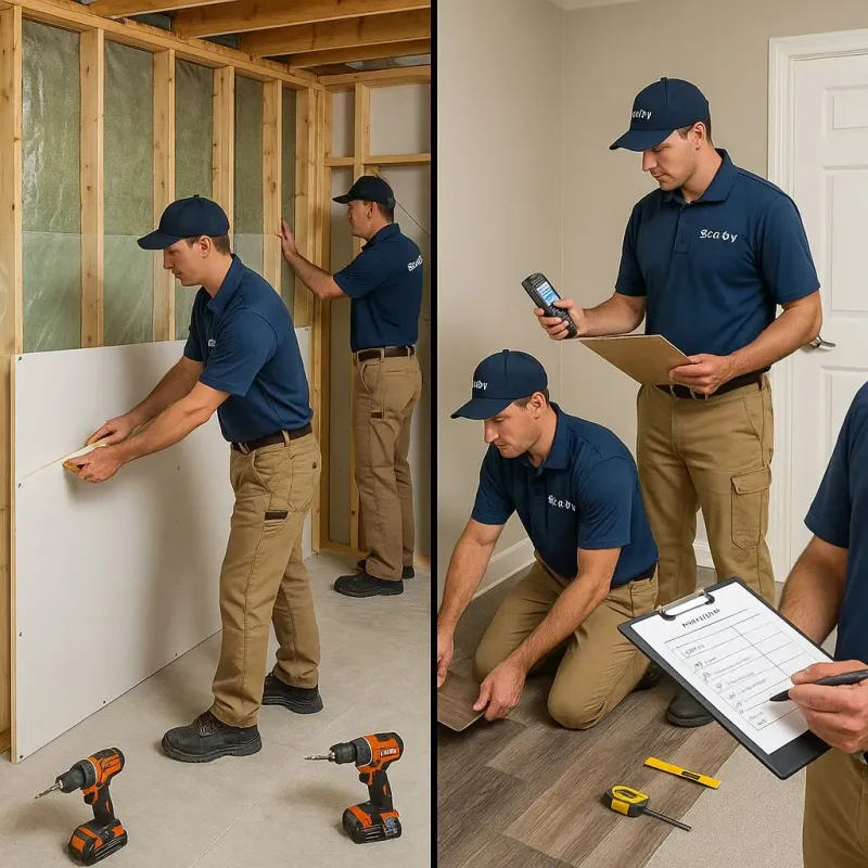 Repairs and Reconstruction process in Weakley County, TN